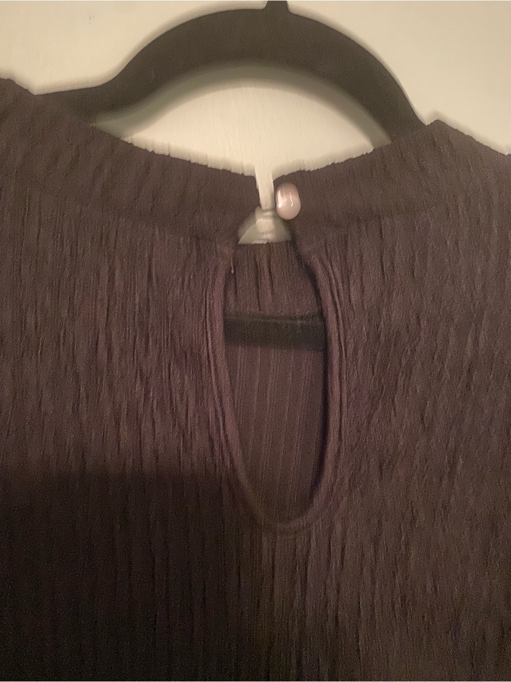 SHEIN Curve Black Ribbed Top - Picture 4 of 5